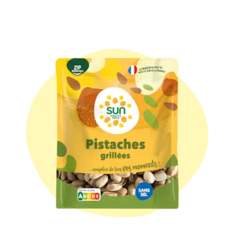 Pistaches grillées sans sel
